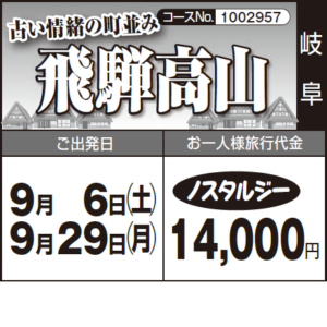 《ノスタルジー》古い情緒の町並み『飛騨高山』