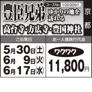 《ワクワク》『豊臣兄弟』ゆかりの地を訪れる『高台寺・方広寺・豊国神社』
